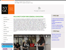 Tablet Screenshot of nygcinstitute.com